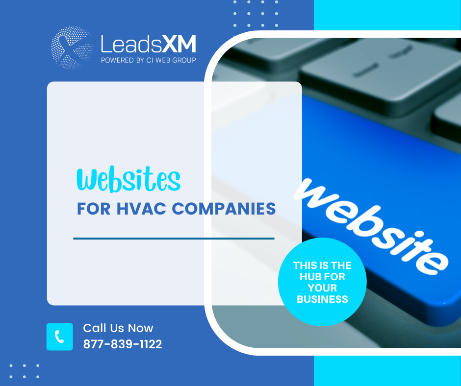 Websites for HVAC Companies | LeadsXM powered by CI Web Group